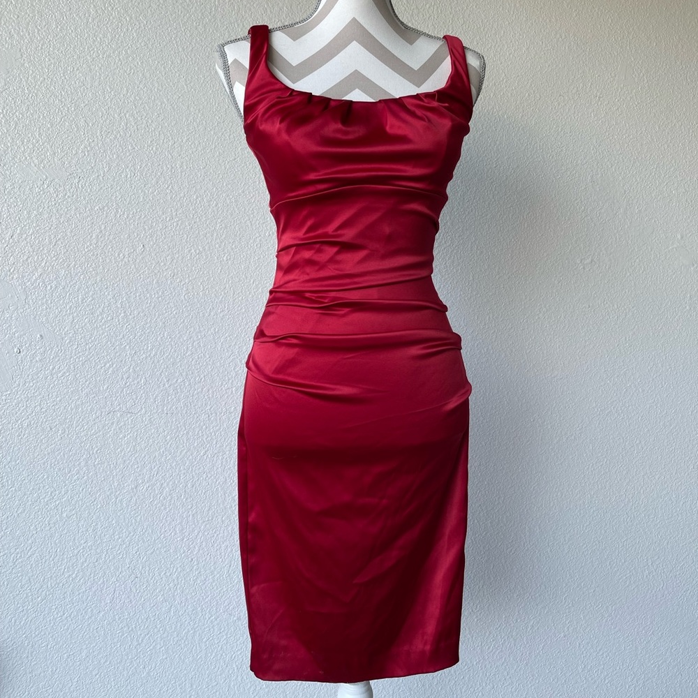 Red Midi Dress
